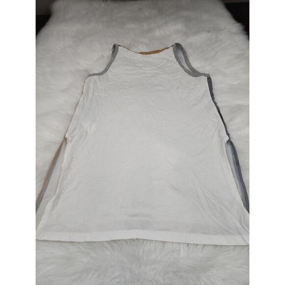 Zara Flowy Tank Small V-Neck Watercolor Print - Picture 9 of 9